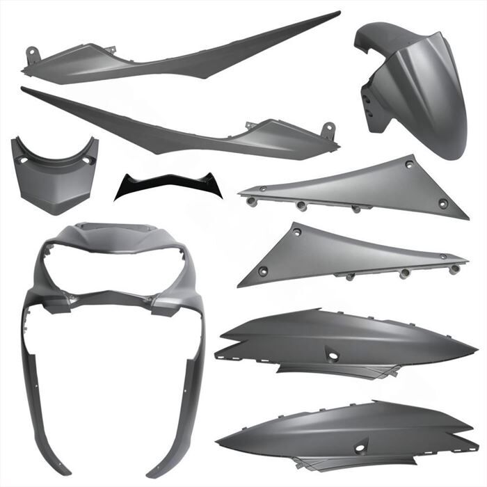 RKS NEWLİGHT 125 KAPORTA SETİ 10 PARÇA GRİ RENK