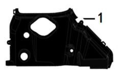 APEC APX 7 MOTOR ÜST HAVALANDIRMA KAPAĞI