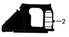 APEC APX 7 MOTOR ALT HAVALANDIRMA KAPAĞI