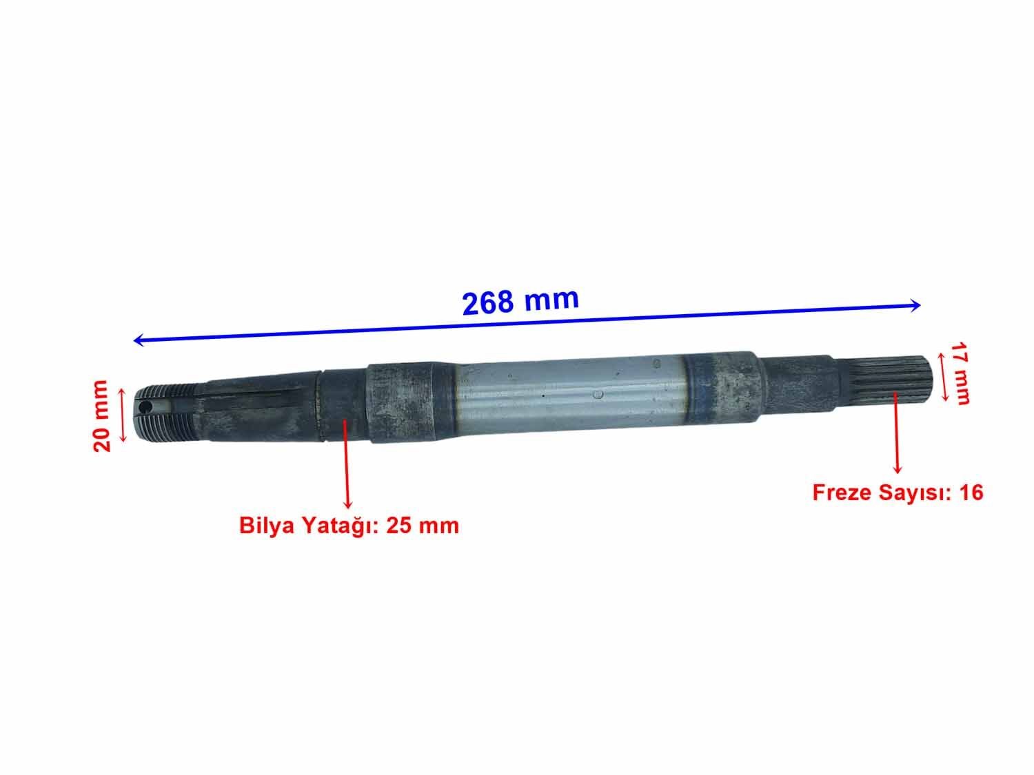 3 TEKERLEKLİ ARKA SOL AKS