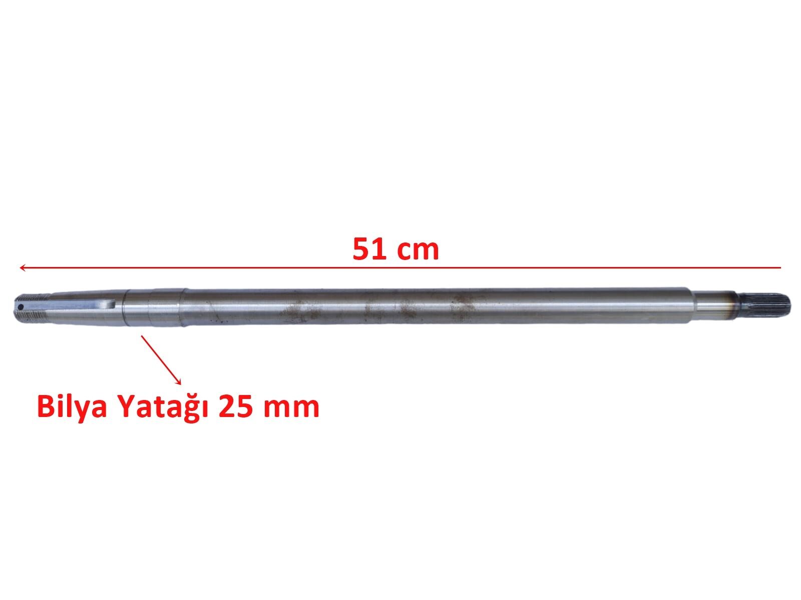 3 TEKER KASALI ARKA AKS 16 FREZE 51 cm