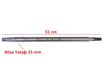 3 TEKER KASALI ARKA AKS 16 FREZE 51 cm