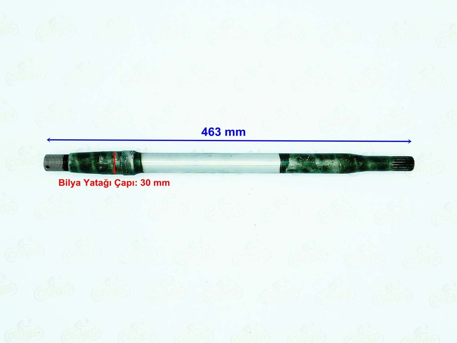 3 TEKER ELEKTRİKLİ  ARORA 5000 AKS 463 mm 18 FREZE