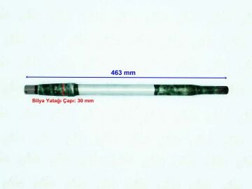 3 TEKER ELEKTRİKLİ  ARORA 5000 AKS 463 mm 18 FREZE