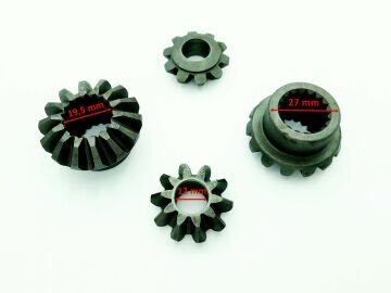 YUKİ ILGAZ DİFRANSİYEL DİŞLİSİ 10T-14T 18 FREZE DIŞ 27 mm 4 LÜ SET