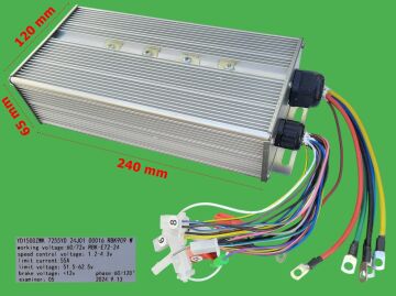 3 TEKER KASALI AKILLI BEYİN 48-72 VOLT 1500 WATT 55 AMPER