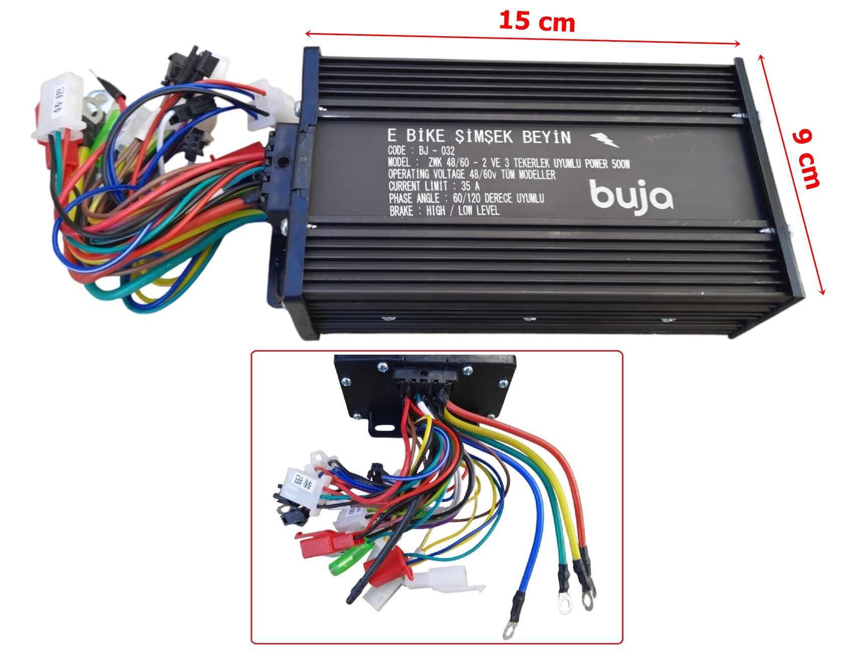 ELEKTRİKLİ BİSİKLET AKILLI BEYİN KARA ŞİMŞEK MODİFİYE